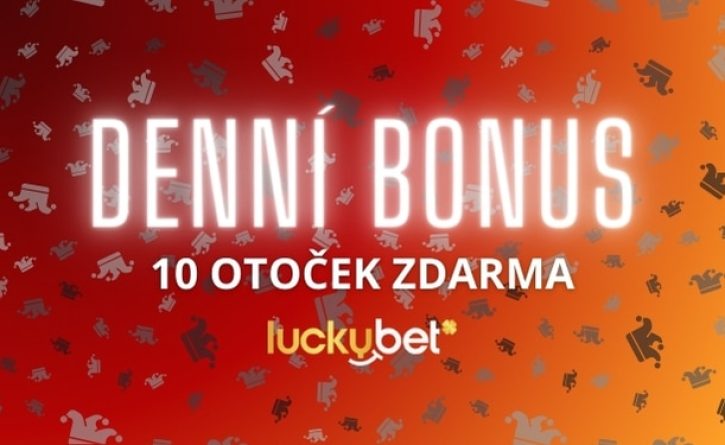 Denní bonus v casinu LuckyBet