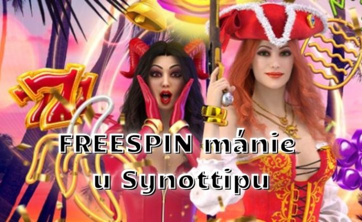 FREESPIN mánie u Synottip casina