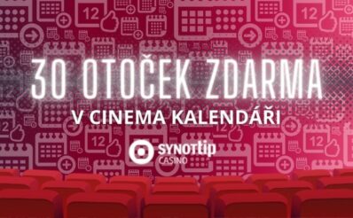 30 otoček zdarma v Cinema kalendáři od Synottipu