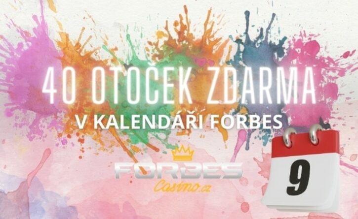 Získej 40 otoček ve Forbes Kalendáři