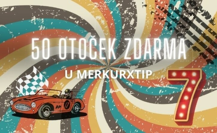 50 retro otoček v casinu MerkurXtip