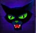 Symbol Černá kočka automatu Halloween Night od Adell