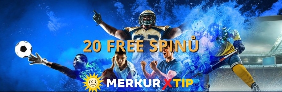 20 free spinů Merkurxtip
