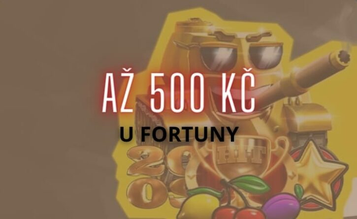 fortuna až 500 Kč