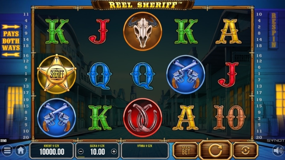 Reel Sheriff od SYNOT Games