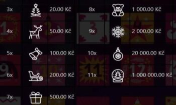 Tabulka výher Vánoční příběh