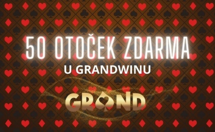 Akce Grandwin casino 50 free spinů