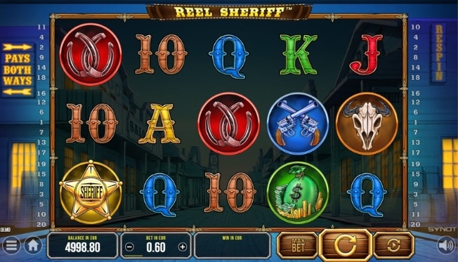 Hra Reel Sheriff od SYNOT Games