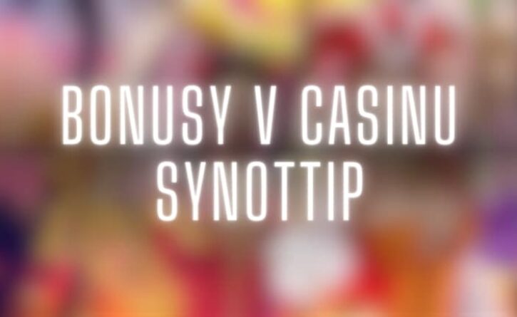 Aktuální bonusy v casinu Synottip