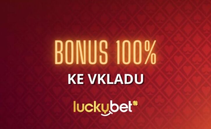 Bonus 100 % ke vkladu u LuckyBet