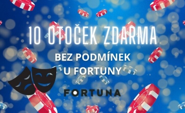 Akce free spiny bez podmínek v casinu Fortuna