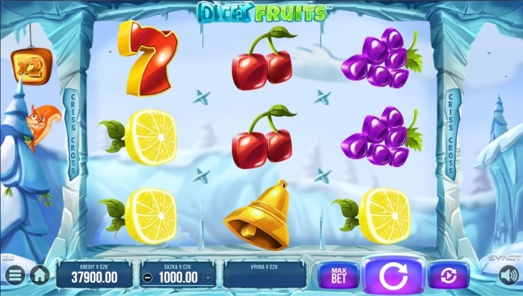 Hra Dicey Fruits od výrobce SYNOT Games