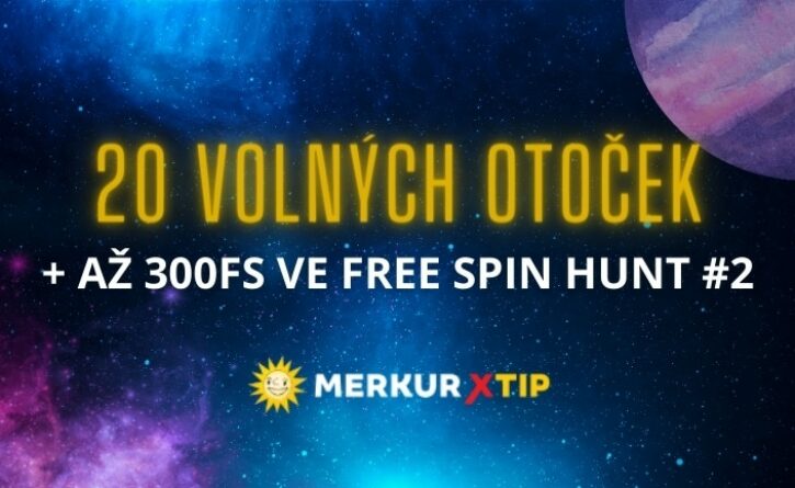 MerkurXtip 20 free spinů