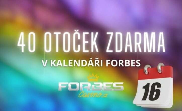 Free spiny v únorovém kalendáři od Forbes