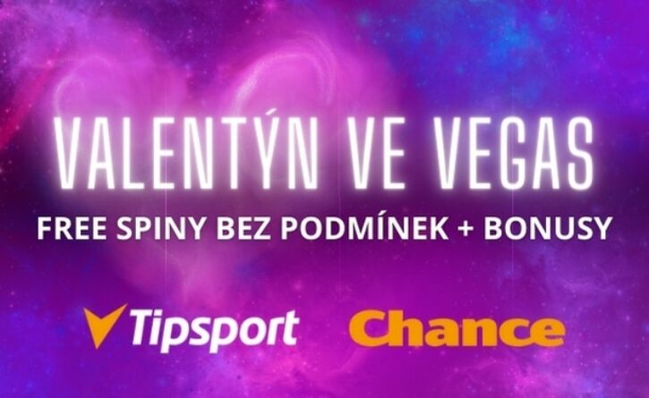 Akce Valentýn ve Vegas u Tipsportu a Chance