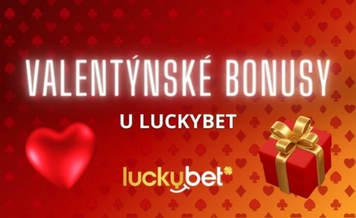 Týden Valentýnských bonusů v casinu LuckyBet