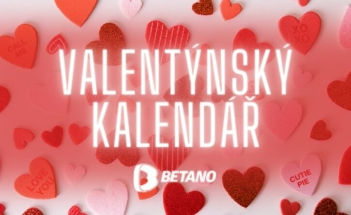 Valentýnský kalendář v casinu Betano