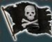 Symbol Vlajka s lebkou automatu Bay of Pirates od Adell