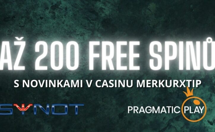 Vyzkoušej novinky na MerkurXtip casinu a získej až 200 free spinů!