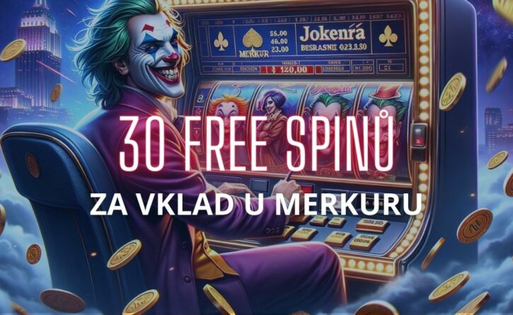 Jak dostat 30 free spinů u Merkuru?