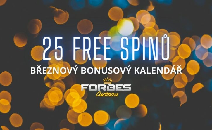 Vyzvedni si dnes free spiny v březnovém bonusovém kalendáři!