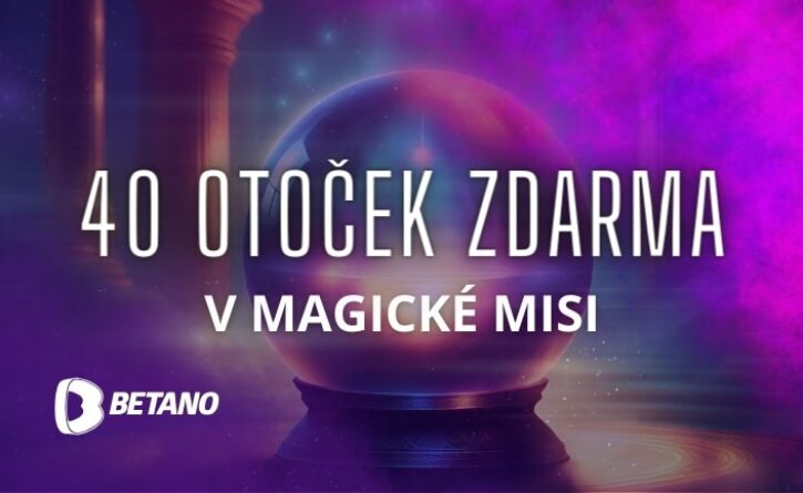 Pojď si pro 40 magických free spinů, které ti mohou přinést výhru!