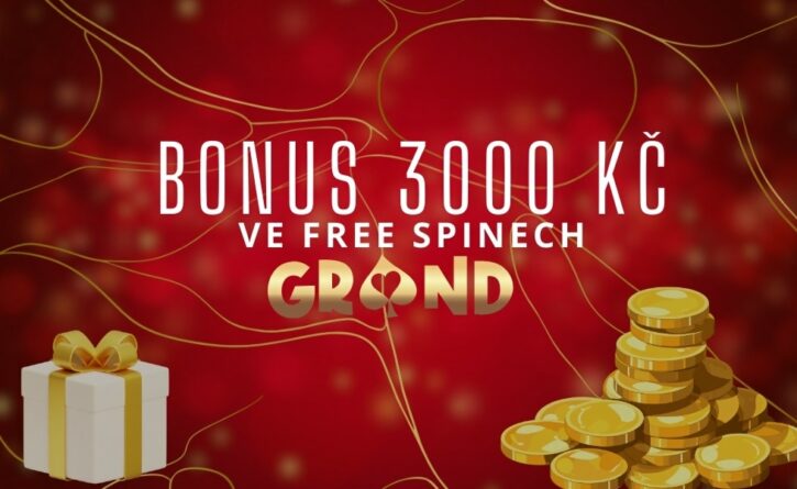 Získej dnes až 3000 Kč ve free spinech v Grandwin casinu!