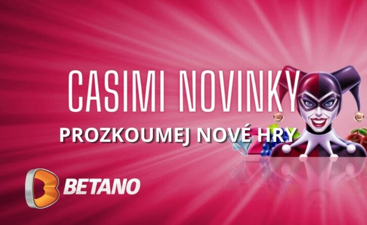 Betano přináší novinky od Casimi