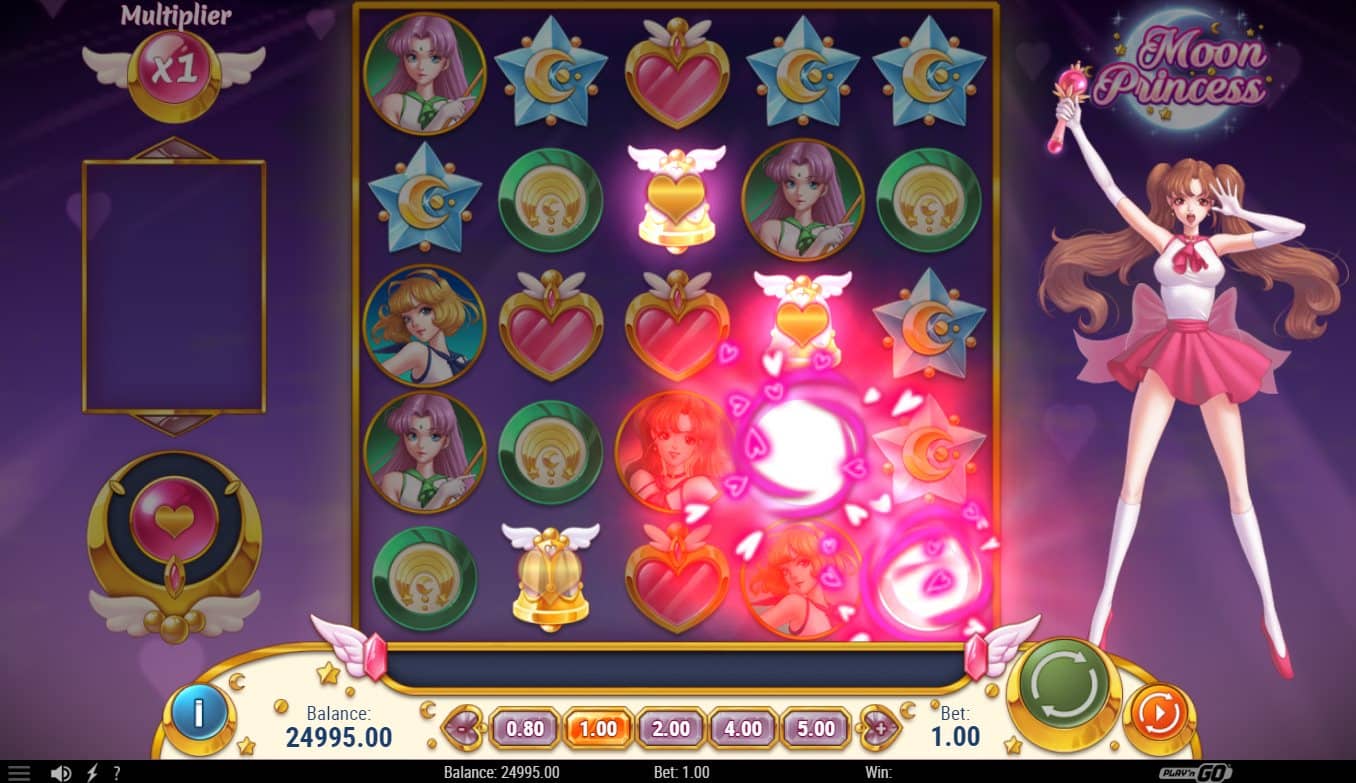 Moon Princess online automat Love