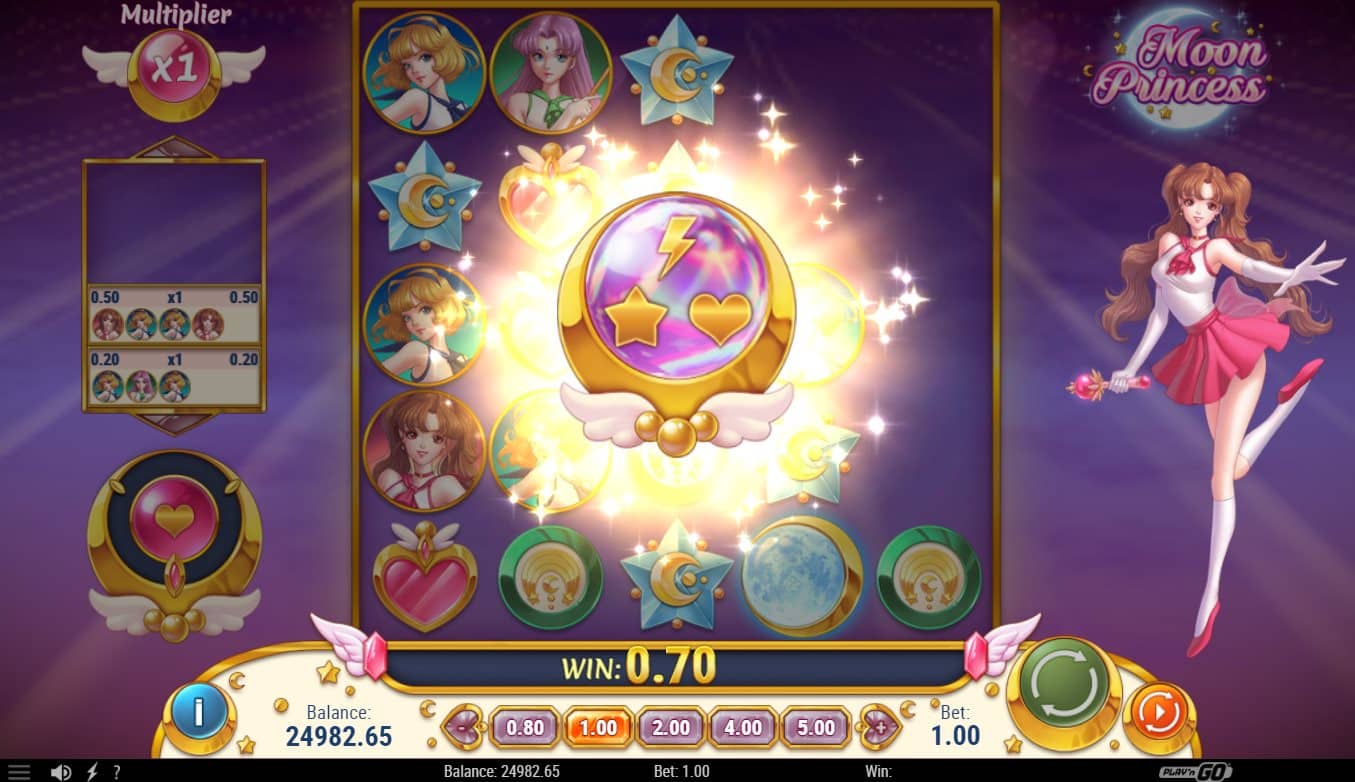 Moon Princess online automat Princess Trinity