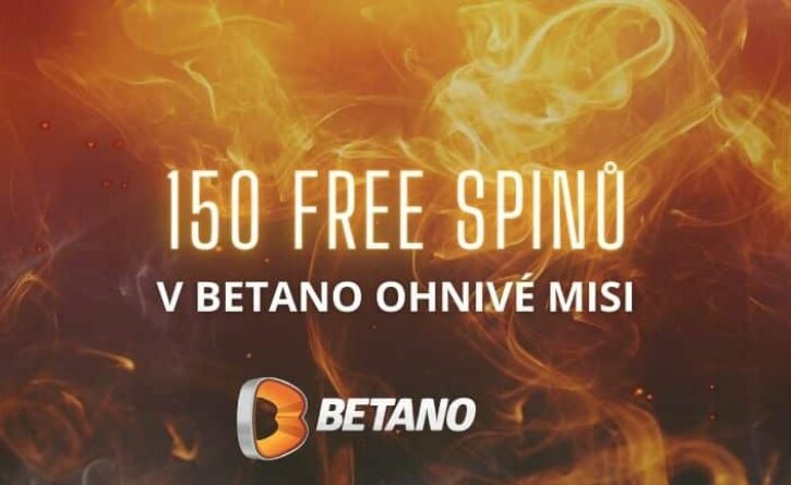 Betano_ctvrtecni_ohniva_mise_150_free_spinu