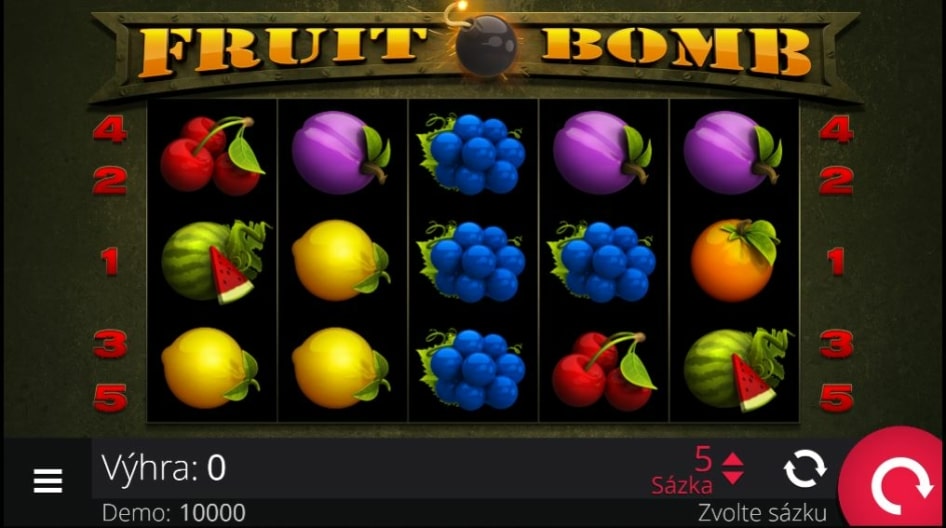 Fruit Bomb od eGaming