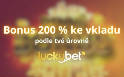 Bonus 200 % ke vkladu v casinu LuckyBet