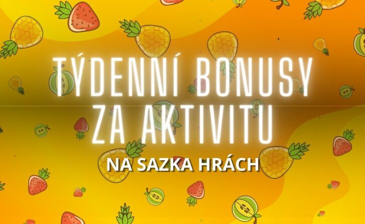 Týdenní bonusy za aktivitu na Sazka Hrách