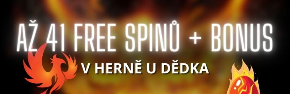 Free spiny a bonus v Herně U Dědka