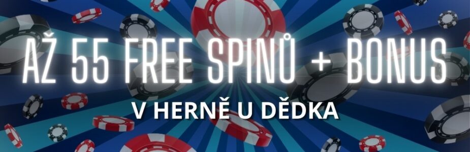 Free spiny a bonus v Herně U Dědka