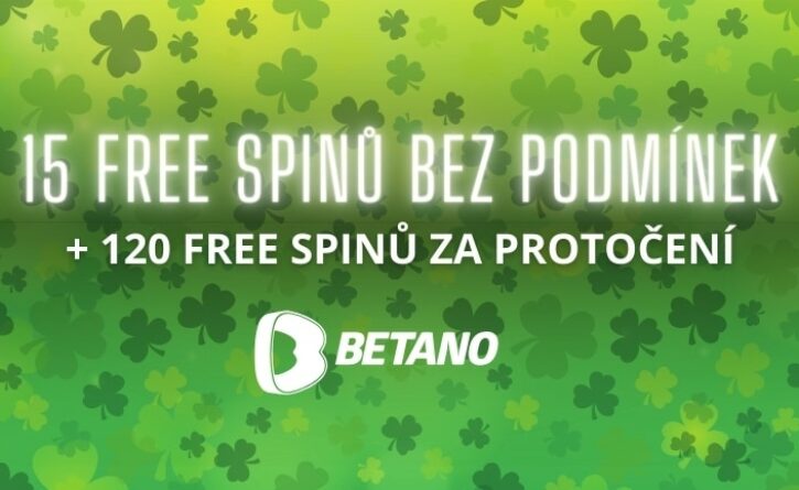 Free spiny bez podmínek a za protočení u Betana