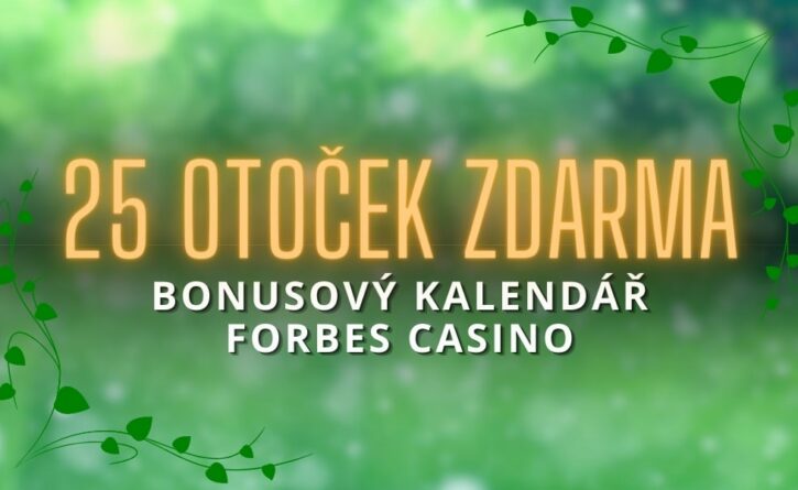 Free spiny v bonusovém kalendáři Forbes Casino