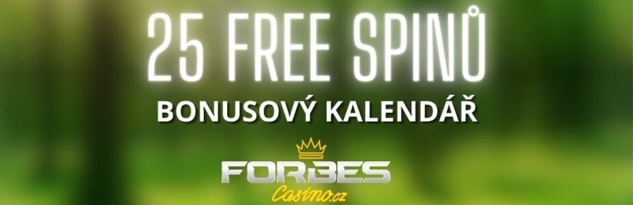 Free spiny v bonusovém kalendáři Forbes Casino