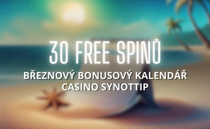 Free spiny v bonusovém kalendáři v casinu Synottip