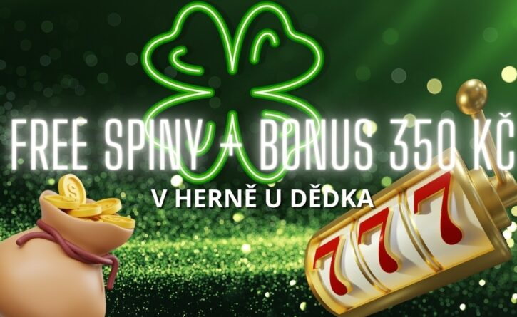 Získej free spiny a bonus 350 Kč