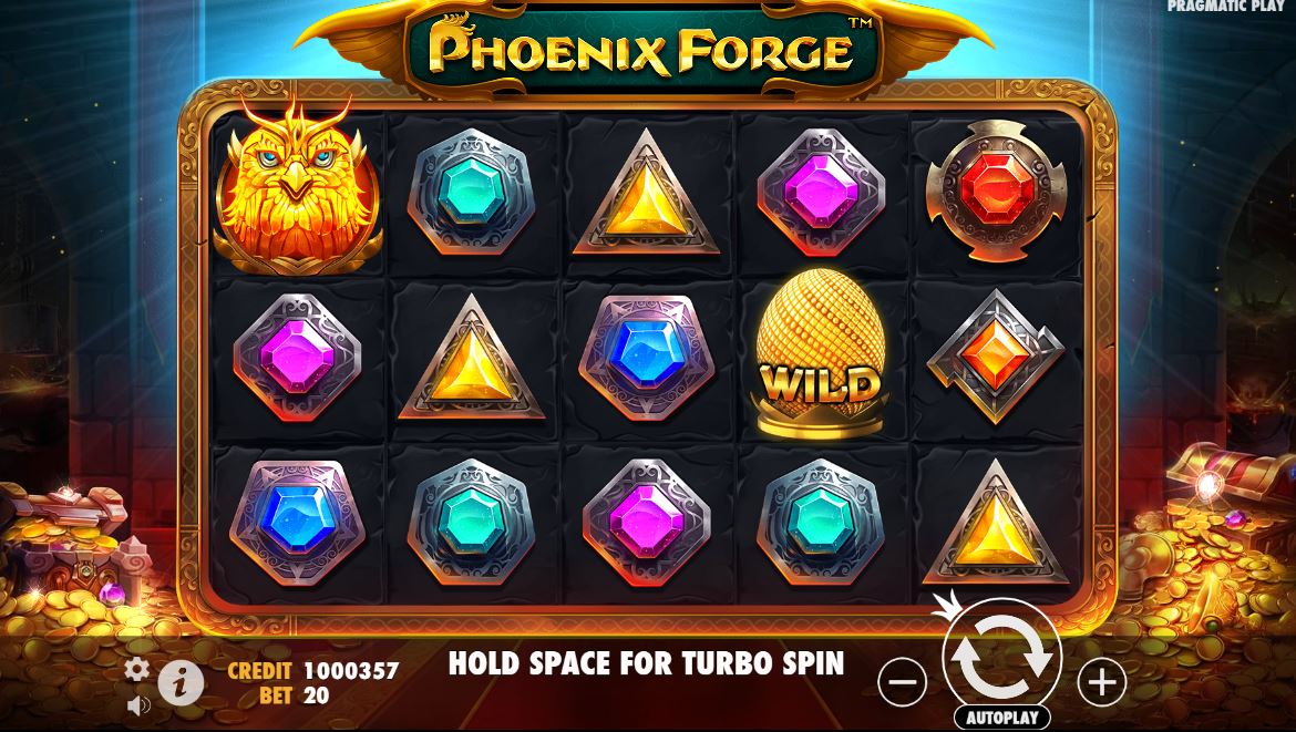 Hra Phoenix Forge od Pragmatic Play