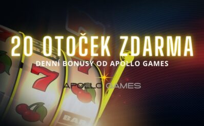 Získej dnes 20 otoček zdarma s denními bonusy od ApolloGames