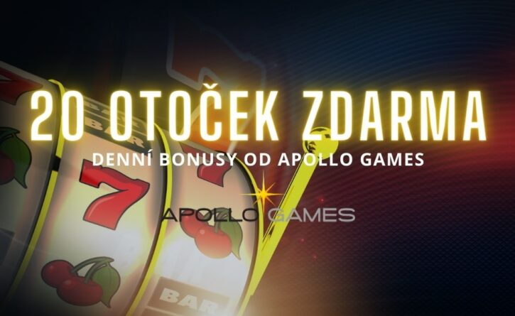 Získej dnes 20 otoček zdarma s denními bonusy od ApolloGames
