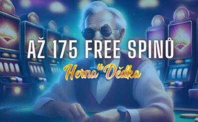 Získej až 175 free spinů v Herně U Dědka!