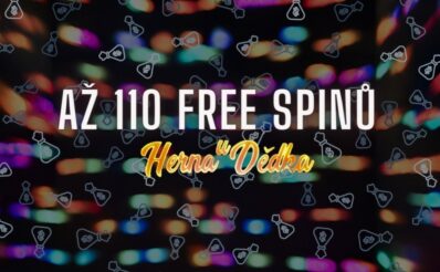 Získej až 110 free spinů v Herně U Dědka díky dnešním akcím!