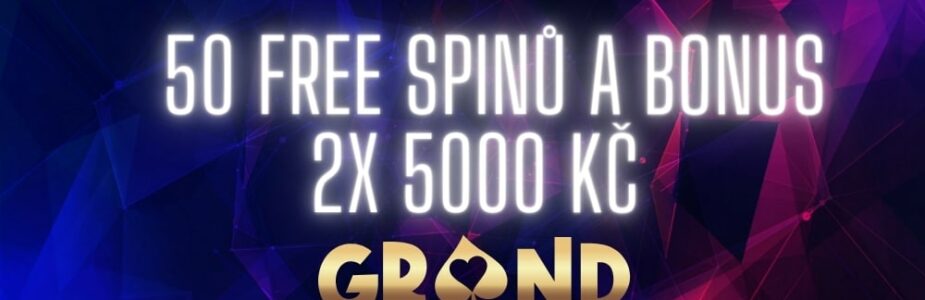Chyť poslední šanci na získání 50 free spinů a bonusu 2x 5000 Kč!