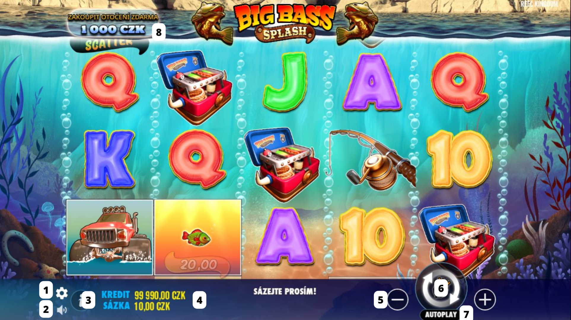 Big Bass Splash online automat