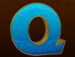 Symbol Písmeno Q automatu Sand´s Treasure od eGaming
