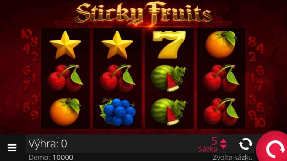 Sticky Fruits od eGaming
